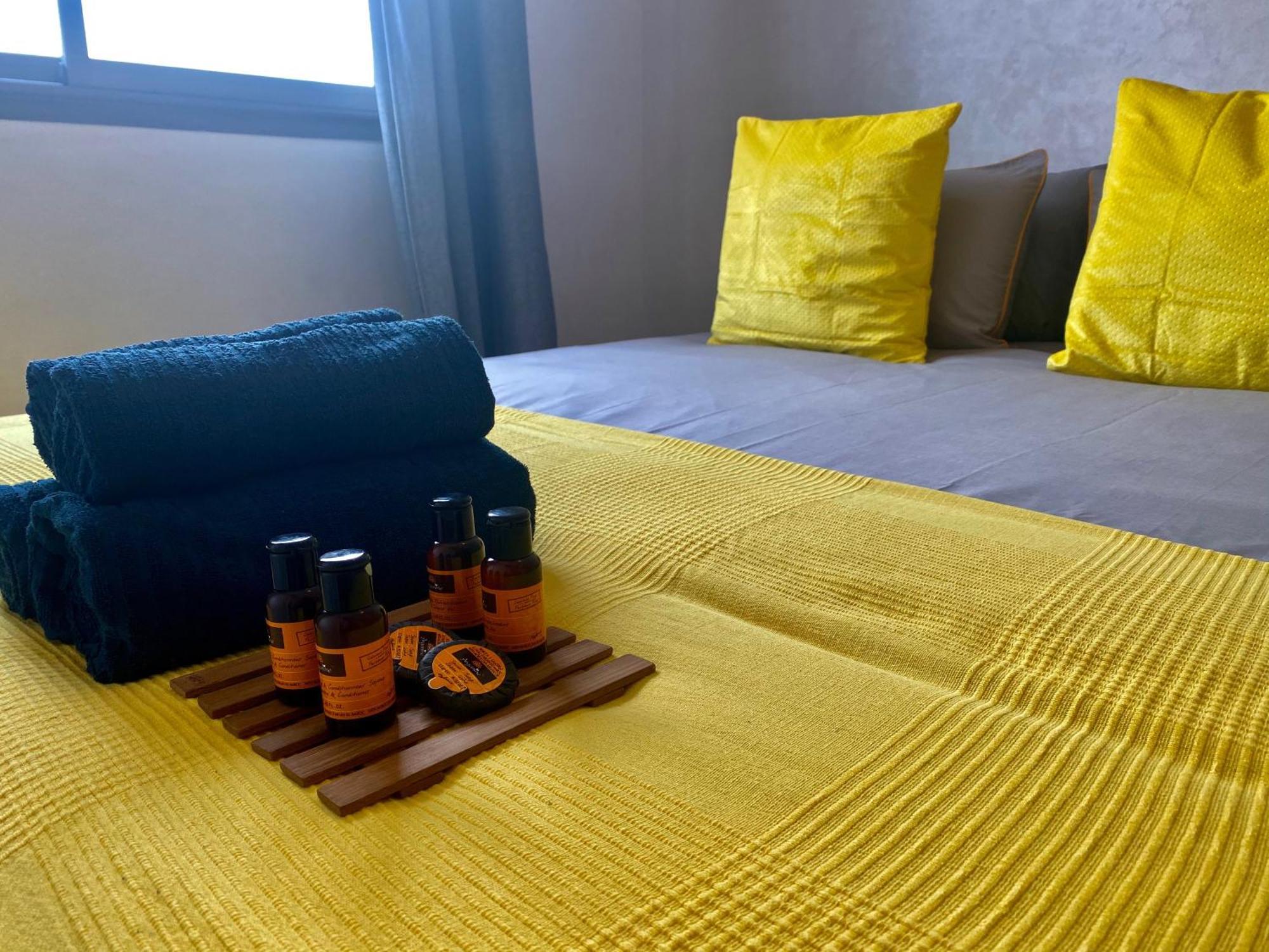 Appartement Pres De Novotel Face Au Parc Welcome Stay Mohammedia Exterior foto